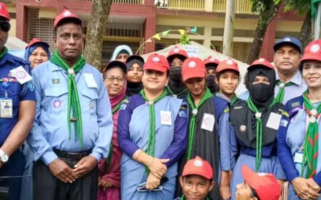 জলঢাকায় ৫ দিনব্যাপী স্কাউট সমাবেশের উদ্বোধন 