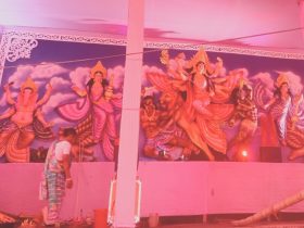 জলঢাকায় নানা আয়োজনে মণ্ডপে মণ্ডপে চলছে শারদীয় দুর্গোৎসব