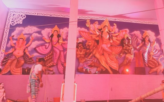 জলঢাকায় নানা আয়োজনে মণ্ডপে মণ্ডপে চলছে শারদীয় দুর্গোৎসব
